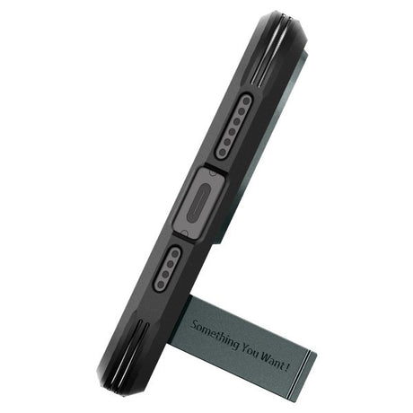 Spigen iPhone 15 Pro Skal Tough Armor MagFit Abyss Green