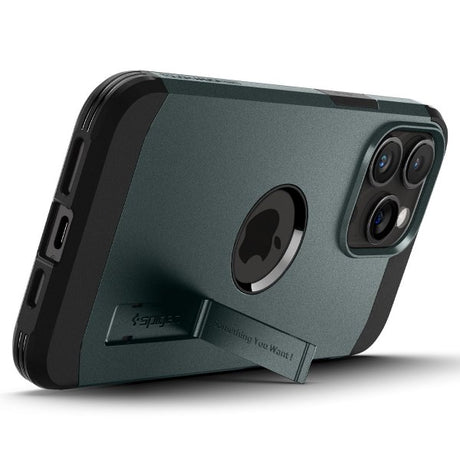 Spigen iPhone 15 Pro Skal Tough Armor MagFit Abyss Green