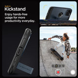 Spigen iPhone 15 Pro Skal Tough Armor MagFit Metal Slate