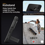 Spigen iPhone 15 Pro Skal Tough Armor MagFit Svart