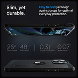 Spigen iPhone 15 Pro Skal Tough Armor MagFit Svart