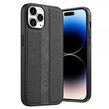 X-Level iPhone 15 Pro Skal Tygtextur Svart