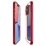 Spigen iPhone 15 Pro Skal Ultra Hybrid Deep Red