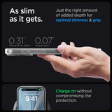 Spigen iPhone 15 Pro Skal Ultra Hybrid MagFit Frost Clear