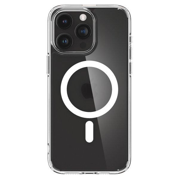 Spigen iPhone 15 Pro Skal Ultra Hybrid MagFit Frost Clear