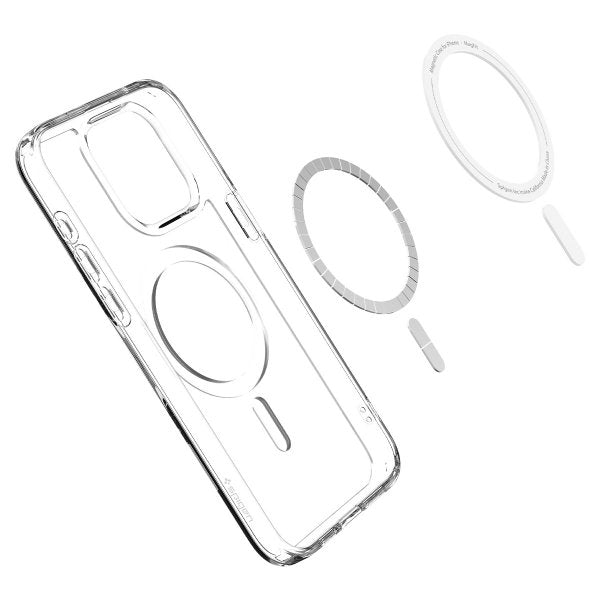 Spigen iPhone 15 Pro Skal Ultra Hybrid MagFit Frost Clear