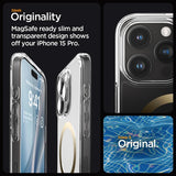 Spigen iPhone 15 Pro Skal Ultra Hybrid MagFit Guld