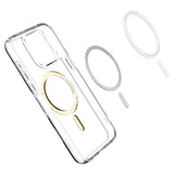 Spigen iPhone 15 Pro Skal Ultra Hybrid MagFit Guld