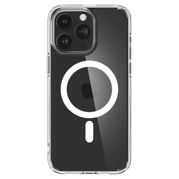 Spigen iPhone 15 Pro Skal Ultra Hybrid MagFit Vit