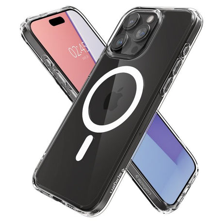 Spigen iPhone 15 Pro Skal Ultra Hybrid MagFit Vit