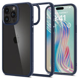 Spigen iPhone 15 Pro Skal Ultra Hybrid Navy Blue