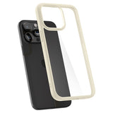 Spigen iPhone 15 Pro Skal Ultra Hybrid Mute Beige