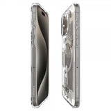 Spigen iPhone 15 Pro Skal Ultra Hybrid Zero One MagFit Natural Titanium