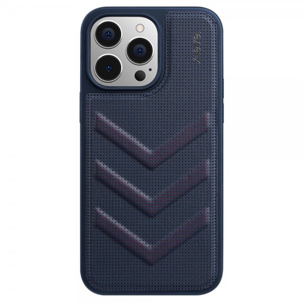 X-Level iPhone 15 Pro Skal V-shape Blå