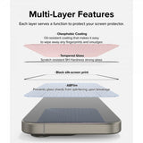 Ringke iPhone 15 Pro Skärmskydd Easy Slide 2-pack