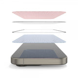 Ringke iPhone 15 Pro Skärmskydd Easy Slide 2-pack