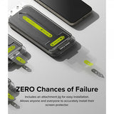 Ringke iPhone 15 Pro Skärmskydd Easy Slide 2-pack