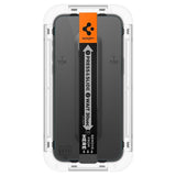 Spigen iPhone 15 Pro Skärmskydd GLAS.tR EZ Fit 2-pack