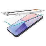 Spigen iPhone 15 Pro Skärmskydd GLAS.tR EZ Fit 2-pack