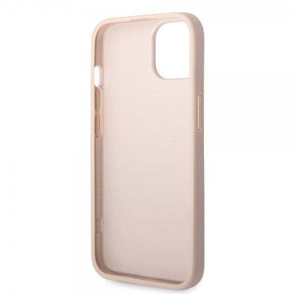 Guess iPhone 15 Skal 4G Logo Rosa