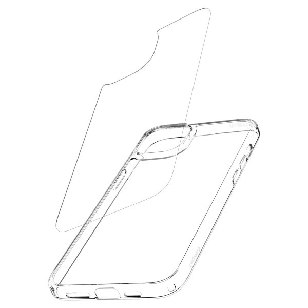 Spigen iPhone 15 Skal Air Skin Hybrid Crystal Clear