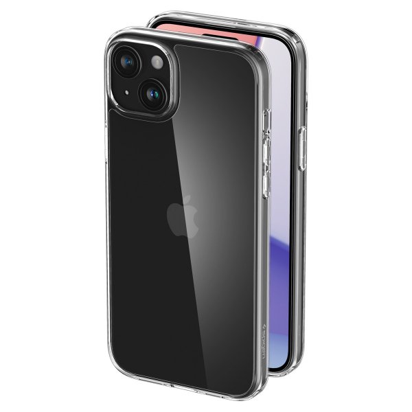 Spigen iPhone 15 Skal Air Skin Hybrid Crystal Clear