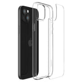 Spigen iPhone 15 Skal Air Skin Hybrid Crystal Clear