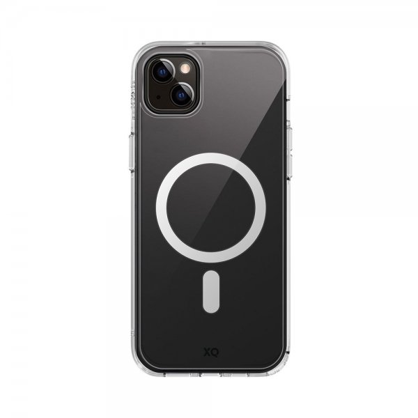 Xqisit iPhone 15 Skal Antishock Case MagSafe Transparent
