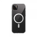 Xqisit iPhone 15 Skal Antishock Case MagSafe Transparent