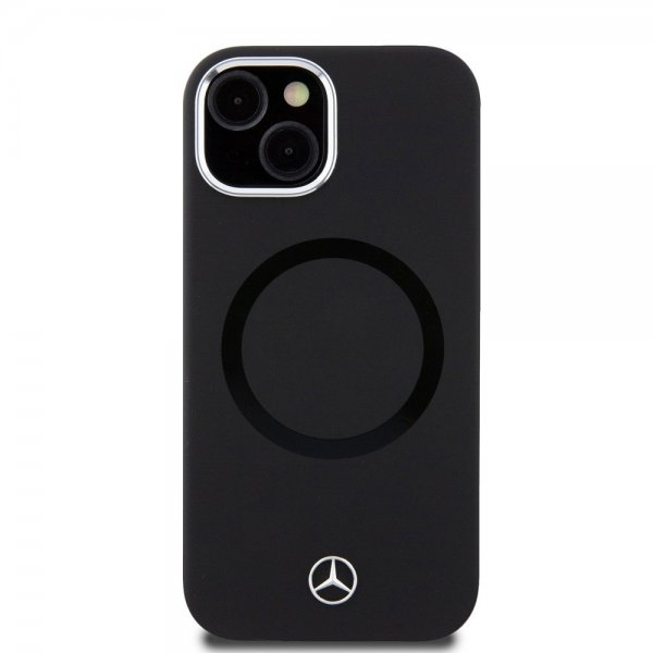 Mercedes Benz iPhone 15 Skal Bicolor MagSafe Svart