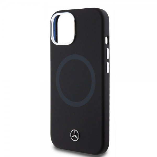 Mercedes Benz iPhone 15 Skal Bicolor MagSafe Svart