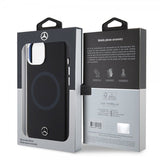 Mercedes Benz iPhone 15 Skal Bicolor MagSafe Svart