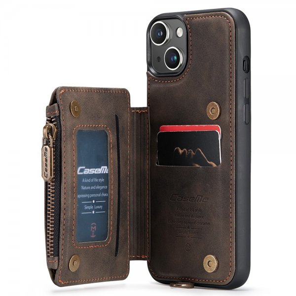CaseMe iPhone 15 Skal C20 Series Kaffe
