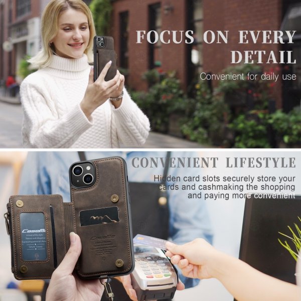 CaseMe iPhone 15 Skal C20 Series Kaffe