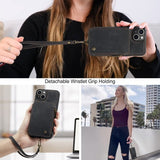 CaseMe iPhone 15 Skal C20 Series Svart