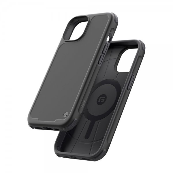 Clckr iPhone 15 Skal Carbon MagSafe Svart