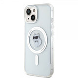Karl Lagerfeld iPhone 15 Skal Choupette MagSafe Transparent