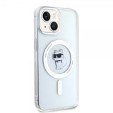 Karl Lagerfeld iPhone 15 Skal Choupette MagSafe Transparent