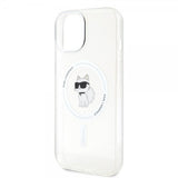 Karl Lagerfeld iPhone 15 Skal Choupette MagSafe Transparent