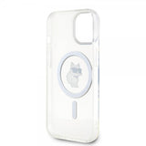 Karl Lagerfeld iPhone 15 Skal Choupette MagSafe Transparent
