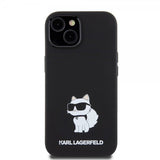 Karl Lagerfeld iPhone 15 Skal Choupette NFT Svart