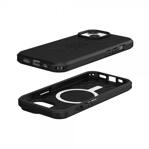 Urban Armor Gear (UAG) iPhone 15 Skal Civilian MagSafe Svart