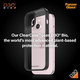 PanzerGlass iPhone 15 Skal ClearCase D3O Svart