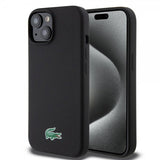 Lacoste iPhone 15 Plus Skal Croc Logo MagSafe Svart