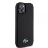 Lacoste iPhone 15 Plus Skal Croc Logo MagSafe Svart