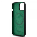 Lacoste iPhone 15 Plus Skal Croc Logo MagSafe Svart