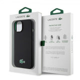 Lacoste iPhone 15 Plus Skal Croc Logo MagSafe Svart