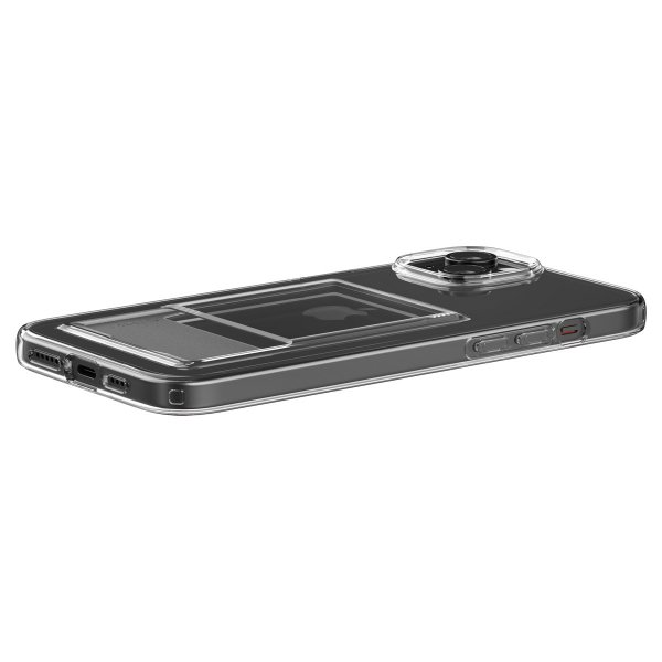 Spigen iPhone 15 Skal Crystal Slot Crystal Clear