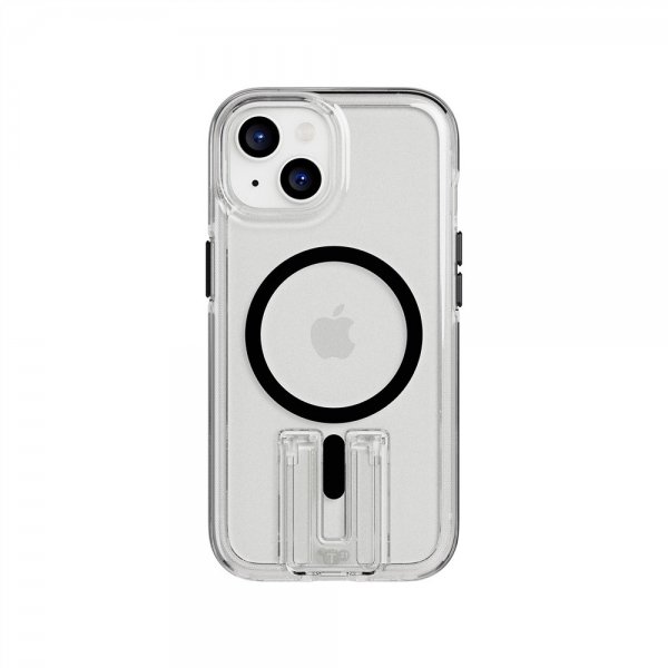 Tech21 iPhone 13/14/15/16e/17e Skal Evo Crystal Kick MagSafe Clear/Black