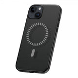 Baseus iPhone 15 Skal Fauxther Series MagSafe Svart